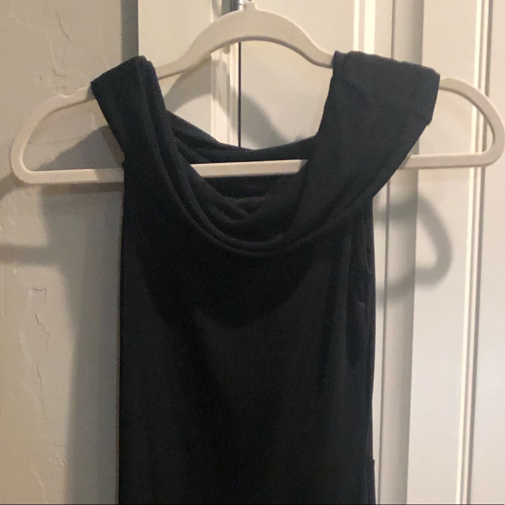 Slinky black misguided dress. Sz 4. Tags. - Picture 3 of 8